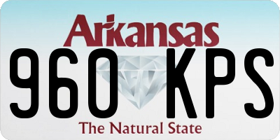 AR license plate 960KPS