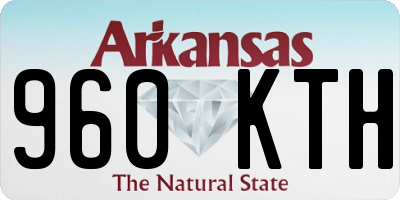 AR license plate 960KTH