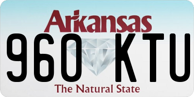 AR license plate 960KTU