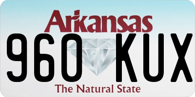 AR license plate 960KUX