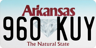 AR license plate 960KUY