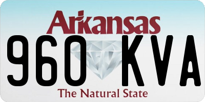 AR license plate 960KVA