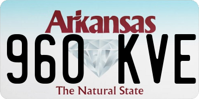 AR license plate 960KVE