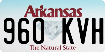 AR license plate 960KVH