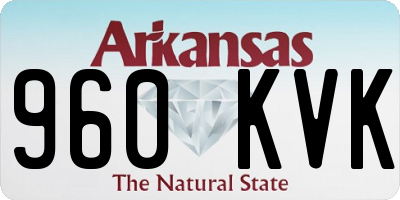 AR license plate 960KVK
