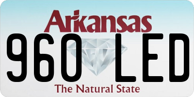 AR license plate 960LED