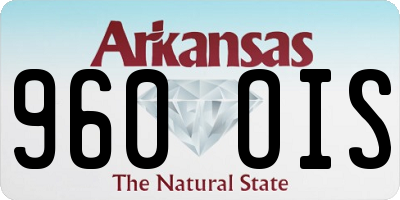 AR license plate 960OIS