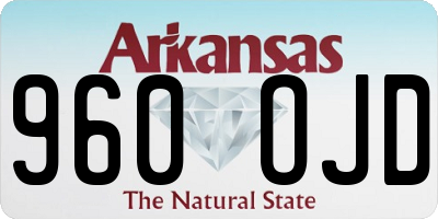 AR license plate 960OJD