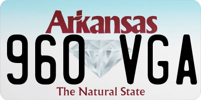 AR license plate 960VGA
