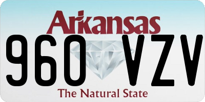 AR license plate 960VZV