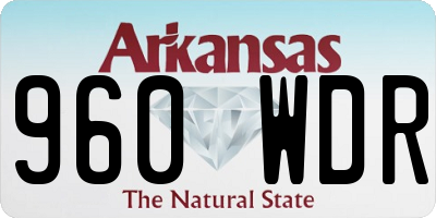 AR license plate 960WDR