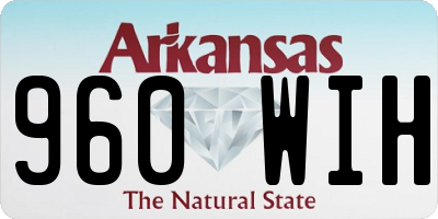 AR license plate 960WIH