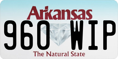 AR license plate 960WIP