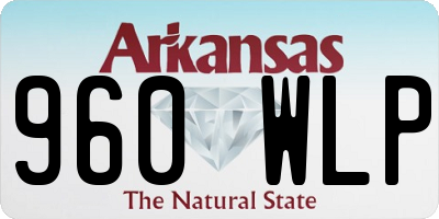 AR license plate 960WLP