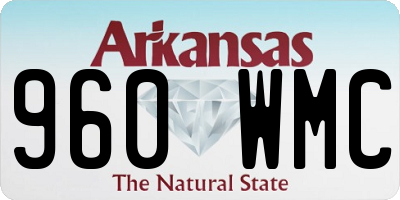 AR license plate 960WMC