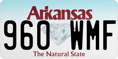 AR license plate 960WMF