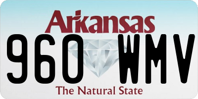 AR license plate 960WMV