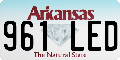 AR license plate 961LED