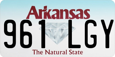 AR license plate 961LGY