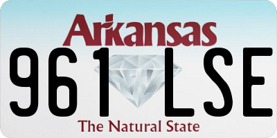 AR license plate 961LSE