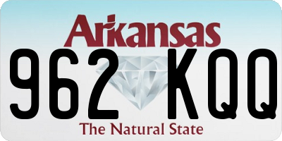 AR license plate 962KQQ