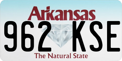 AR license plate 962KSE