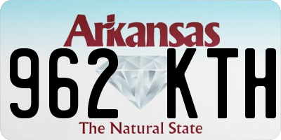 AR license plate 962KTH