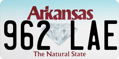 AR license plate 962LAE