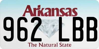 AR license plate 962LBB