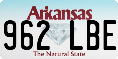 AR license plate 962LBE