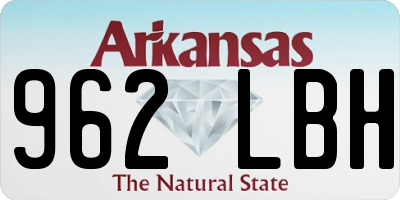 AR license plate 962LBH
