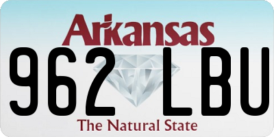 AR license plate 962LBU