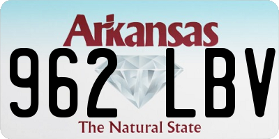 AR license plate 962LBV