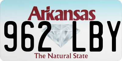 AR license plate 962LBY