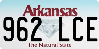 AR license plate 962LCE