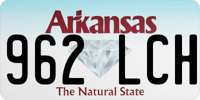 AR license plate 962LCH