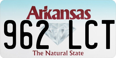 AR license plate 962LCT