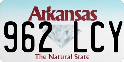 AR license plate 962LCY