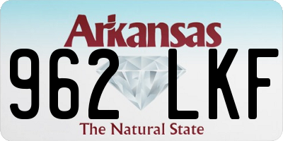 AR license plate 962LKF