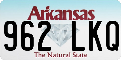 AR license plate 962LKQ