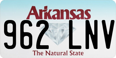 AR license plate 962LNV