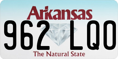 AR license plate 962LQO