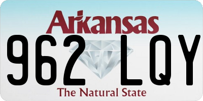 AR license plate 962LQY