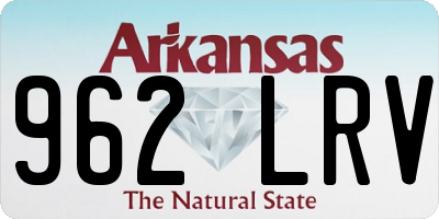 AR license plate 962LRV