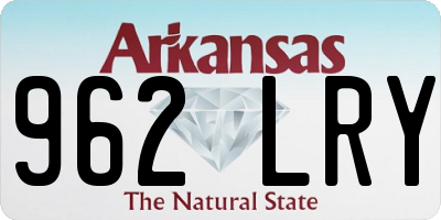 AR license plate 962LRY