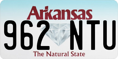 AR license plate 962NTU