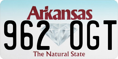 AR license plate 962OGT