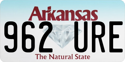 AR license plate 962URE
