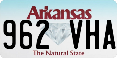 AR license plate 962VHA
