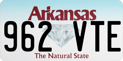 AR license plate 962VTE